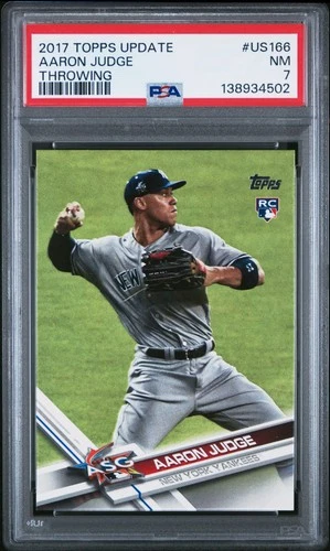 138934502 Aaron Judge 2017 Topps Update #US166 Rookie RC PSA 7