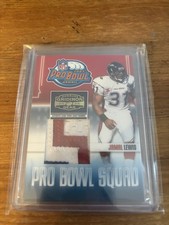 2005 Gridiron Gear Pro Bowl Squad Jamal Lewis Game Used Patch /100 Ravens