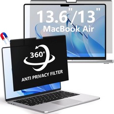 360  Magnetic Privacy Screen for MacBook Air 13.6 Inch 2022-2025, M2/M3/M4 