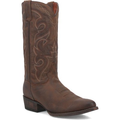 Dan Post Renegade Bay Apache Leather Round Toe Western Cowboy (US Men Size)