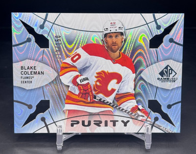 2022-23 Upper Deck SP Game Used - Blake Coleman - #P-31 - Platinum Purity /150
