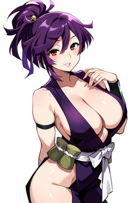 Yuzuriha Hell's Paradise Anime Sticker 6'' Car Decal Weatherproof