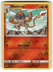 Monferno 22/156 Reverse Holo Ultra Prism Uncommon