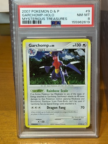 Garchomp graded PSA 8 for sale on eBay
