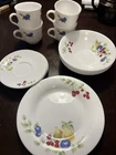 Martha Stewart Everyday Dish Set- Vintage 90s Grandmacore Pears, Plum, & Berries