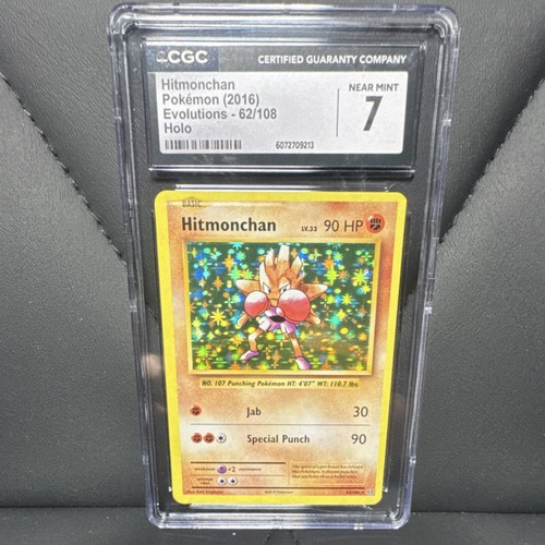 Hitmonchan graded CGC 7 for sale on eBay