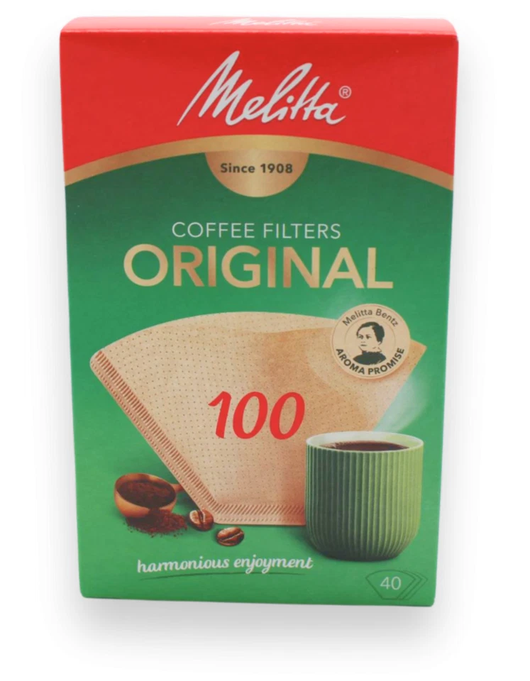Melitta Original 100 AromaPor Filtertüten Tüten Filter - 40 Stück