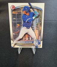 2025 Bowman Draft Baseball Yandel Ricardo Kansas City Royals Paper Base #BD-31