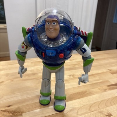 Vintage Buzz Lightyear Action Figure Original Toy Story Disney Pixar 1990s Works