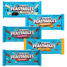 MrBeast Feastables Chocolate 5 Bar Variety Pack - All 5 Flavours 60g Gift Box