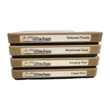 Tim Holtz Alterations Bigz Sizzix - Lot of 4 Dies Caged Birds Tattered Florals