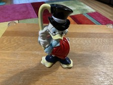 Disney Uncle Scrooge Figure Walt Disney Production Japan Rare Uncle Scrooge