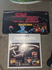 Vintage Star trek games of the galaxies board game 