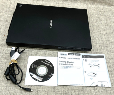 CANON Canoscan Lide 300 USB Flatbed Photo Scanner 2400 dpi Optical Tested Works