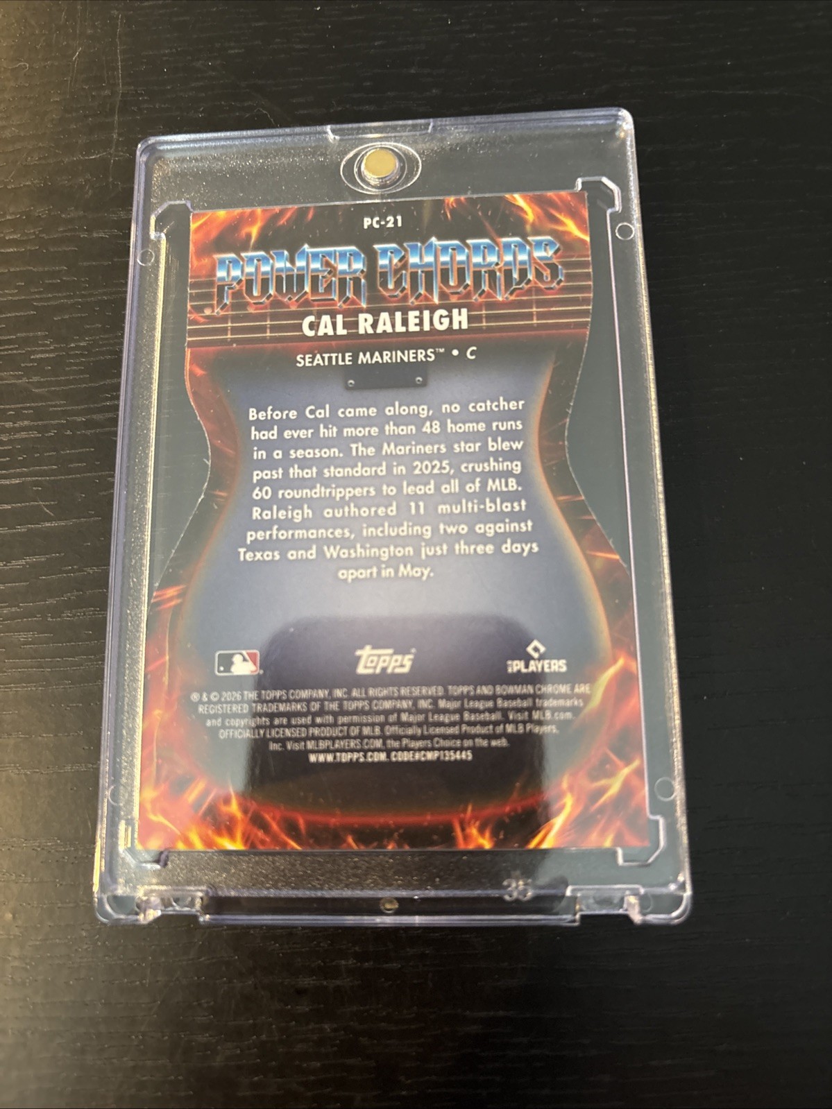 Computer Check Out Cal Raleigh 2026 Bowman Chrome #PC-21 Power Chords K2 | eBay