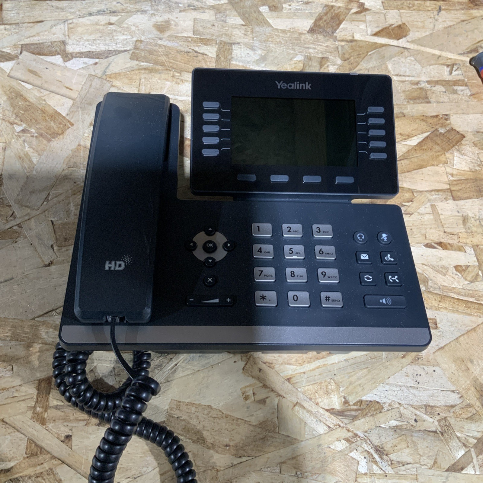 YEALINK SIP-T54W Telefon ohne Netzteil mit Wandadapter