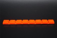 40 Gramm orange Typ 706 Hofmann Motorrad Klebegewicht Stückelung 8x5 Gramm