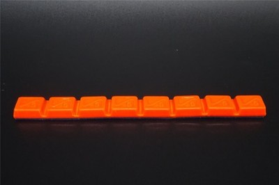 40 Gramm orange Typ 706 Hofmann Motorrad Klebegewicht Stückelung 8x5 Gramm