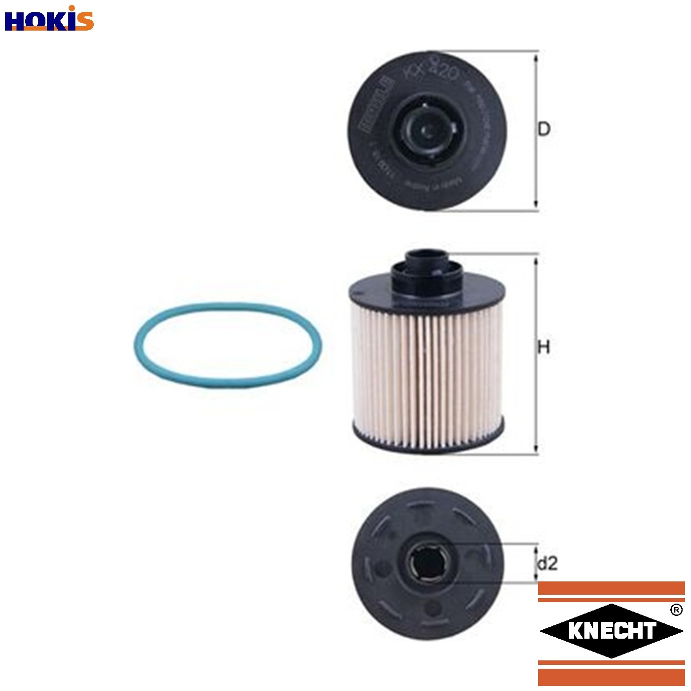 Fuel Filter fits PEUGEOT 3008 0U 1.6D 2.0D 2009 on Mahle 1643624980 1690642080 - Image 59