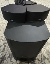 Bose CineMate GS Series II Digital Home Theater 2.1 Speaker System No Pwr Cord