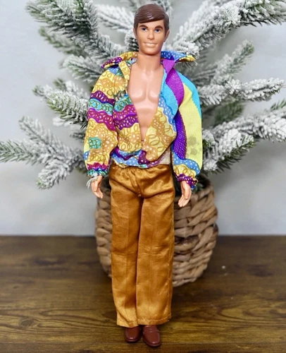 Vintage Mattel Barbie 1968 Live Action Ken Doll - Shirt Pants Shoes, No Vest