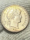 1902 Barber Silver Dime CHOICE AU + To Ed FREE SHIPPING ALL ITEMS