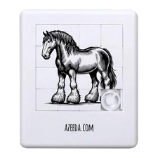 'Clydesdale Horse' Sliding Puzzle (PZ00034349)