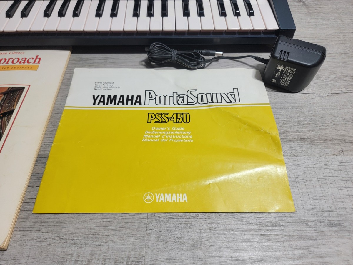Vintage Yamaha PortaSound PSS-450 Keyboard w/ Original Box
