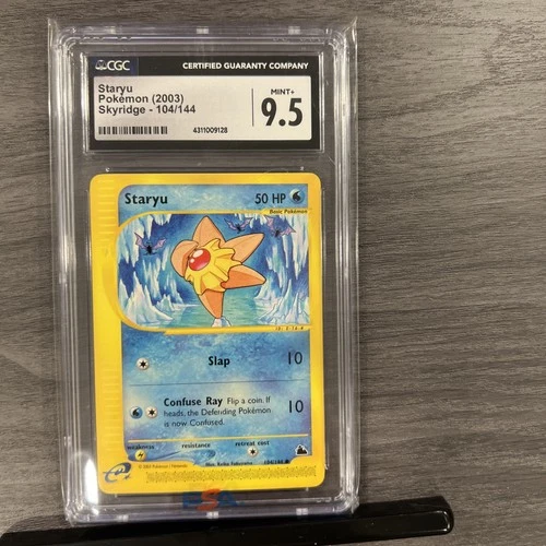 Staryu - 104/144 - Skyridge Pokemon TCG - CGC 9.5
