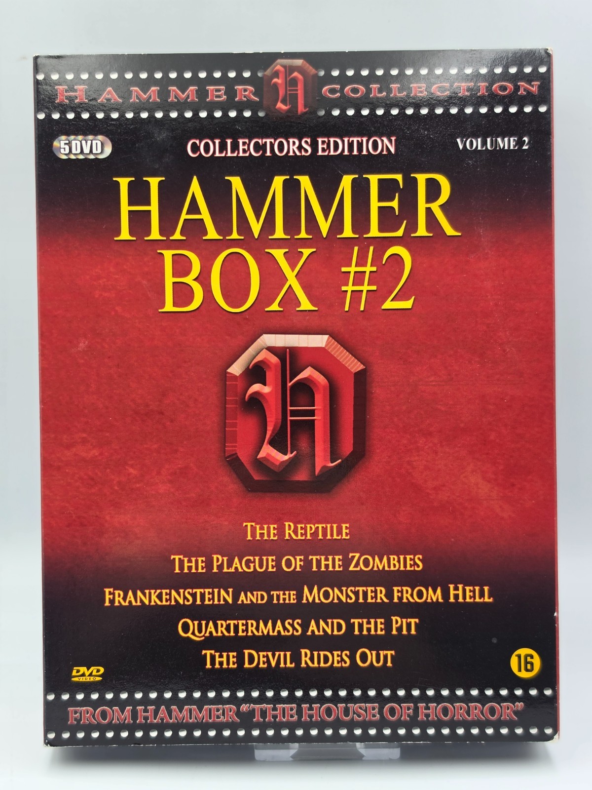 Hammer Box # 2 Collectors Edition ( Region 2 DVD) (Clean Tested Disc)