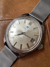 Citizen Young Date Manual Wind Watch Mens Vintage Antique 37mm Wrist 20cm