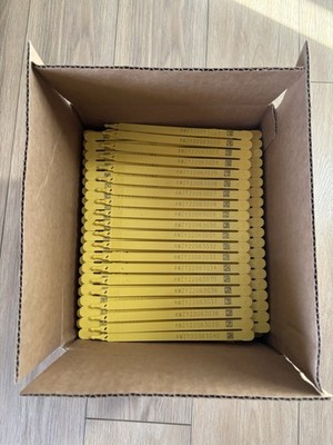 1000 Yellow plastic truck trailer security seals numbered Amazon 7'' Tamper Proof