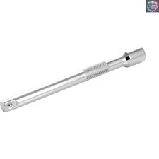 Versatile 6-Inch Socket Extension Bar in Chrome Finish - Perfect for Mechanics