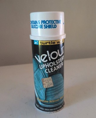 VTG Turtle Wax Upholstery Cleaner Spray Can Silicone Protector 14 Oz 1978 T-254