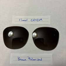 Chanel CH4209 Original Sunglass Replacement Lenses Brown Polarized Lenses only