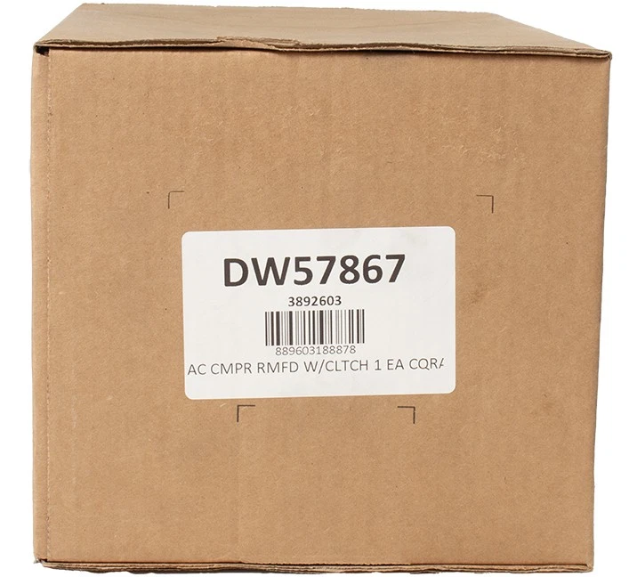 Carquest Remanufactured A/C Compressor Fits 1989-1991 Pontiac Bonneville DW57867 Foto 4 de 4