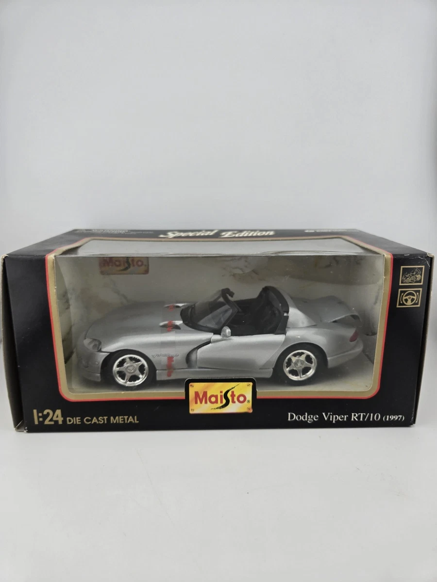 Maisto Dodge Viper RT/10 Contemporary Manufacture Diecast Cars for