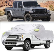 For Jeep Gladiator 2020-2024 Pickup Car Cover Waterproof Outdoor Rain Uv Dust
