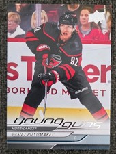 Upper Deck 2024-25 Series 2 Young Guns Rookie #472 Vasily Ponomarev Hurricanes