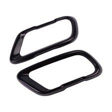 2Pcs Exhaust Mufflers Tail Pipe Cover For BMW X5 G05 X6 G06 X7 G07 2019-2023