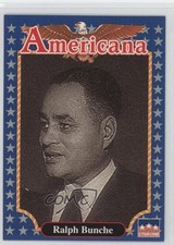 1992 Starline Americana Ralph Bunche #34 l1b