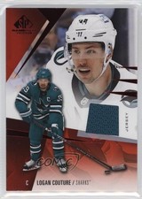 2023-24 Upper Deck SP Game Used Jersey Logan Couture #11 1pa2