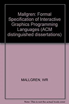 Formal Specification of Interactive Graphics Programming Language