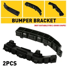 For Honda 2008-2012 Sedan Accord Front Bumper Retainer Bracket Support Set LH RH