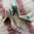 8 RARE J.C. Penney Shoe Ornament Collection. Mini High Heel Shoe Holiday Decor. — photo 3