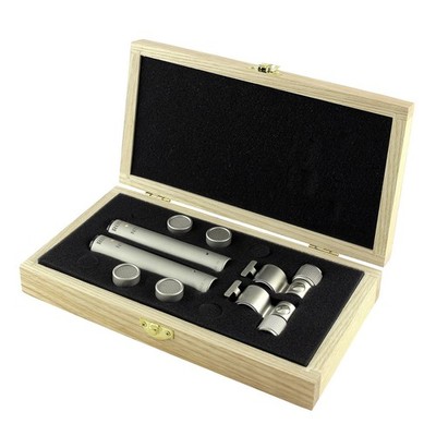 Holzbox für Rode NT5 NT55 Oktava MK-012 Holz-Etui Holzschachtel Mikrofon-Box