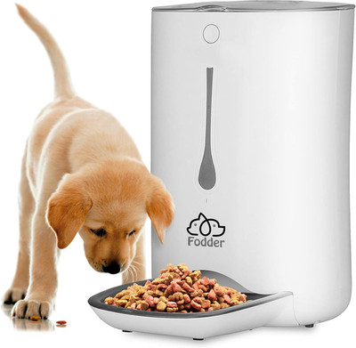 7QT Smart Automatic Pet Feeder - Electronic Digital Dry Food Dispenser for Cats