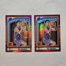 /25 Iso Ighodaro 2024-25 Optic Preview Rated Rookie #P-201 Red #'d | RC Lot x2