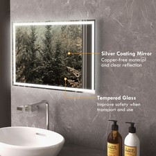 bathroom mirror led light