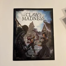 The Claws of Madness D&D5e adventure module Book RPG Very Good condition
